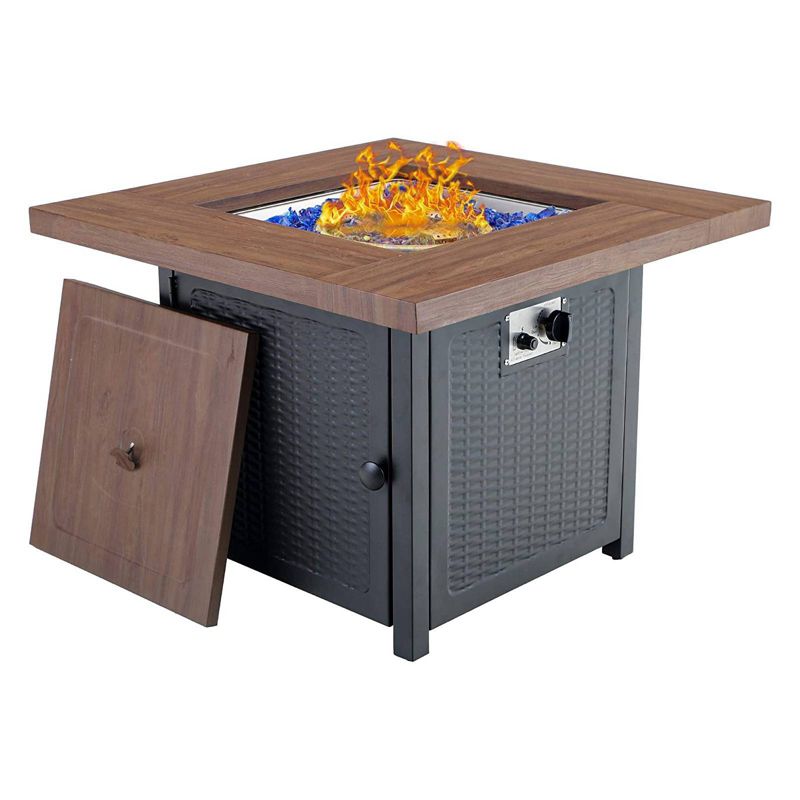 7pc Bridgeport Coastal Dining Set Blue - Royal Garden