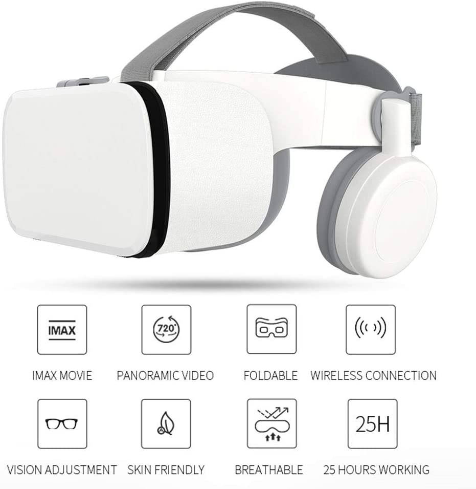 Andoer Virtual Reality Glasses 3D VR Box Glasses Headset Universal for Android iOS Windows Smart Phones with 4.7 to 6.0 Inches