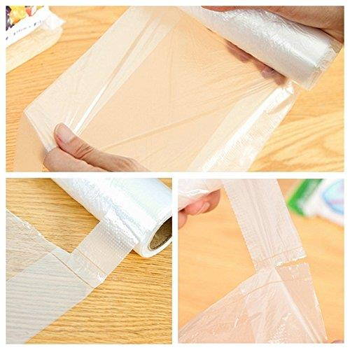 2 Pack Trash Bag for Countertop Plastic or Brushed Stainless Steel Swing Lid Table Desk Car Mini Trash Can Trash Bin, Clear