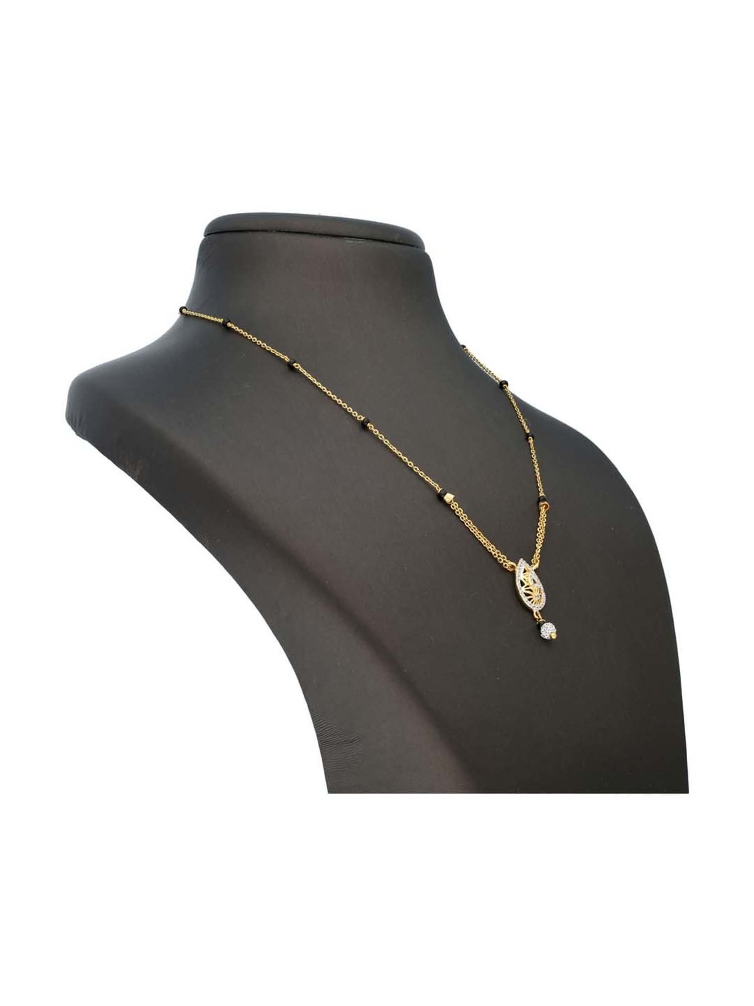 P.N.Gadgil Jewellers Noir Grace 22k Gold Mangalsutra
