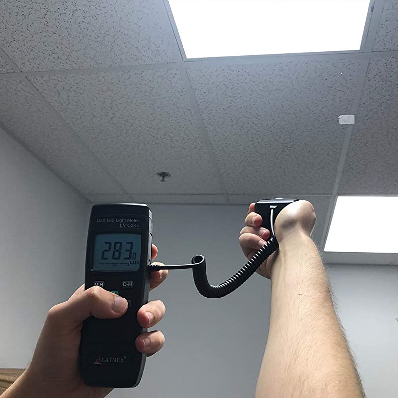 Meter LM50KL Measures LuxFc LEDFluorescent Industrial Household and Photography Calibration Certificate Included