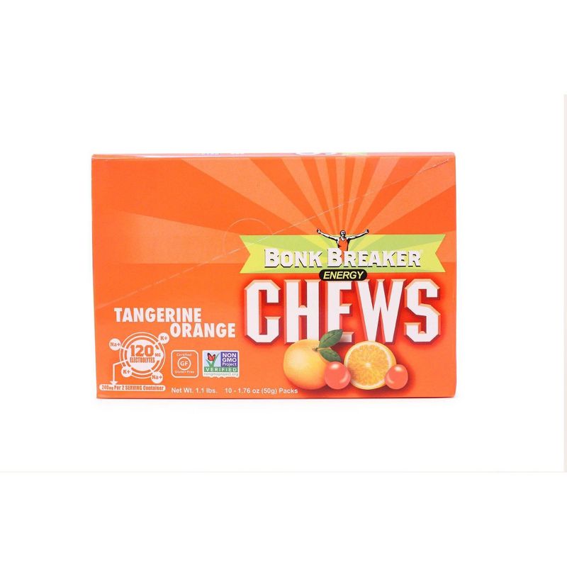 Bonk Breaker Energy Chews - Tangerine Orange - 10ct