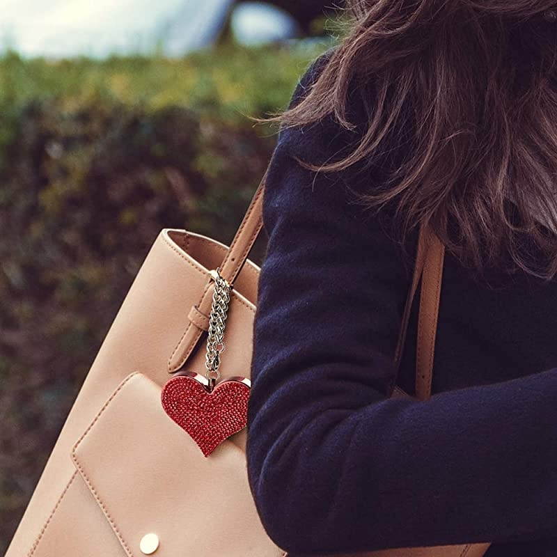 Heartbeat Keychain Alarm for Women, 130dB Siren, Personal Defense Alarm