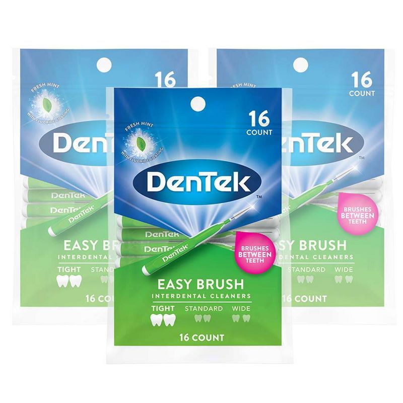 DenTek Easy Interdental Brush Cleaners - 48ct