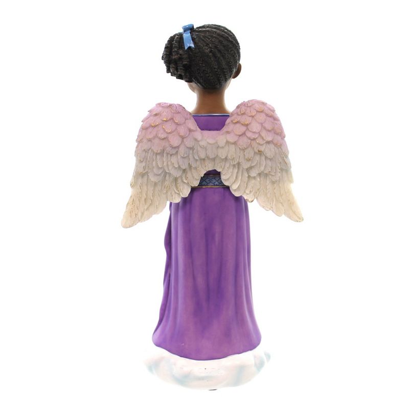 Black Art 7.5" Love Angel Of Inspiration Religious Holy Bible  -  Decorative Figurines