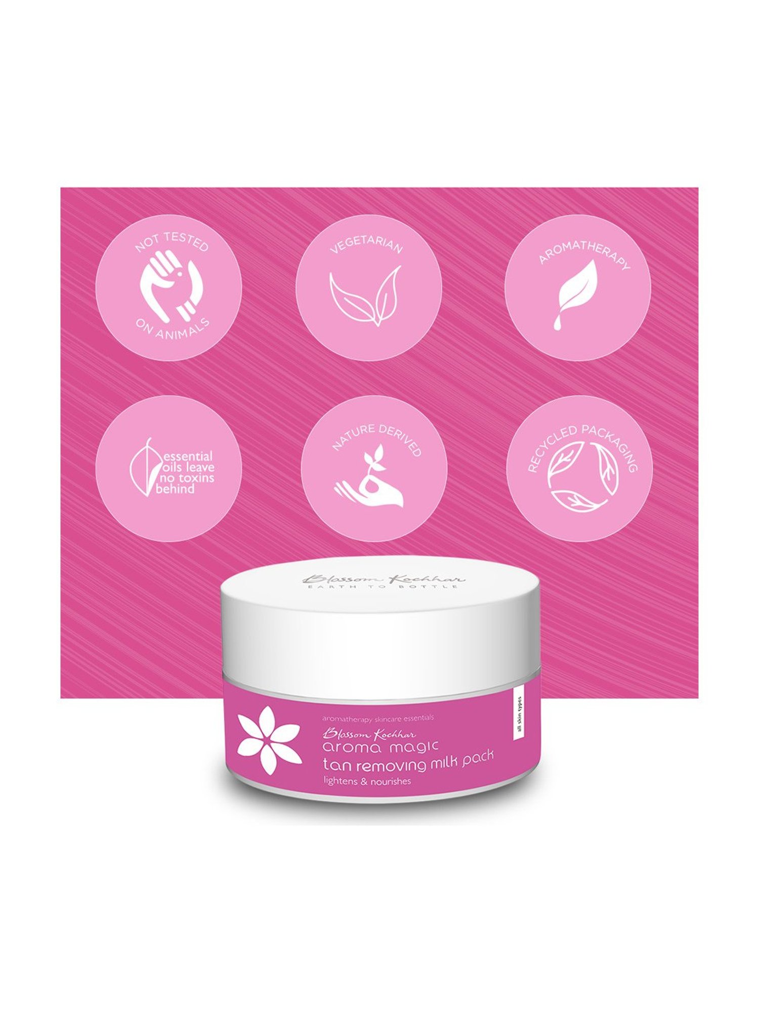 Love Earth Haldi Chandan Rose Face Pack - 50 gm