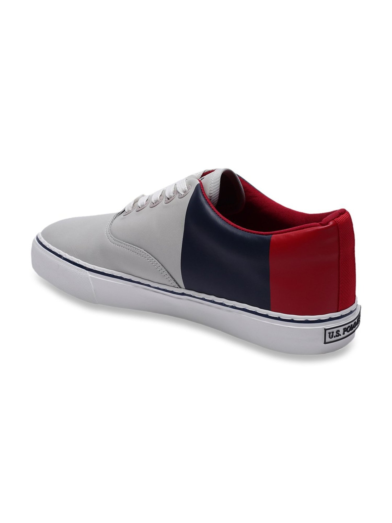 U.S. Polo Assn. Men's Sander Grey Casual Sneakers