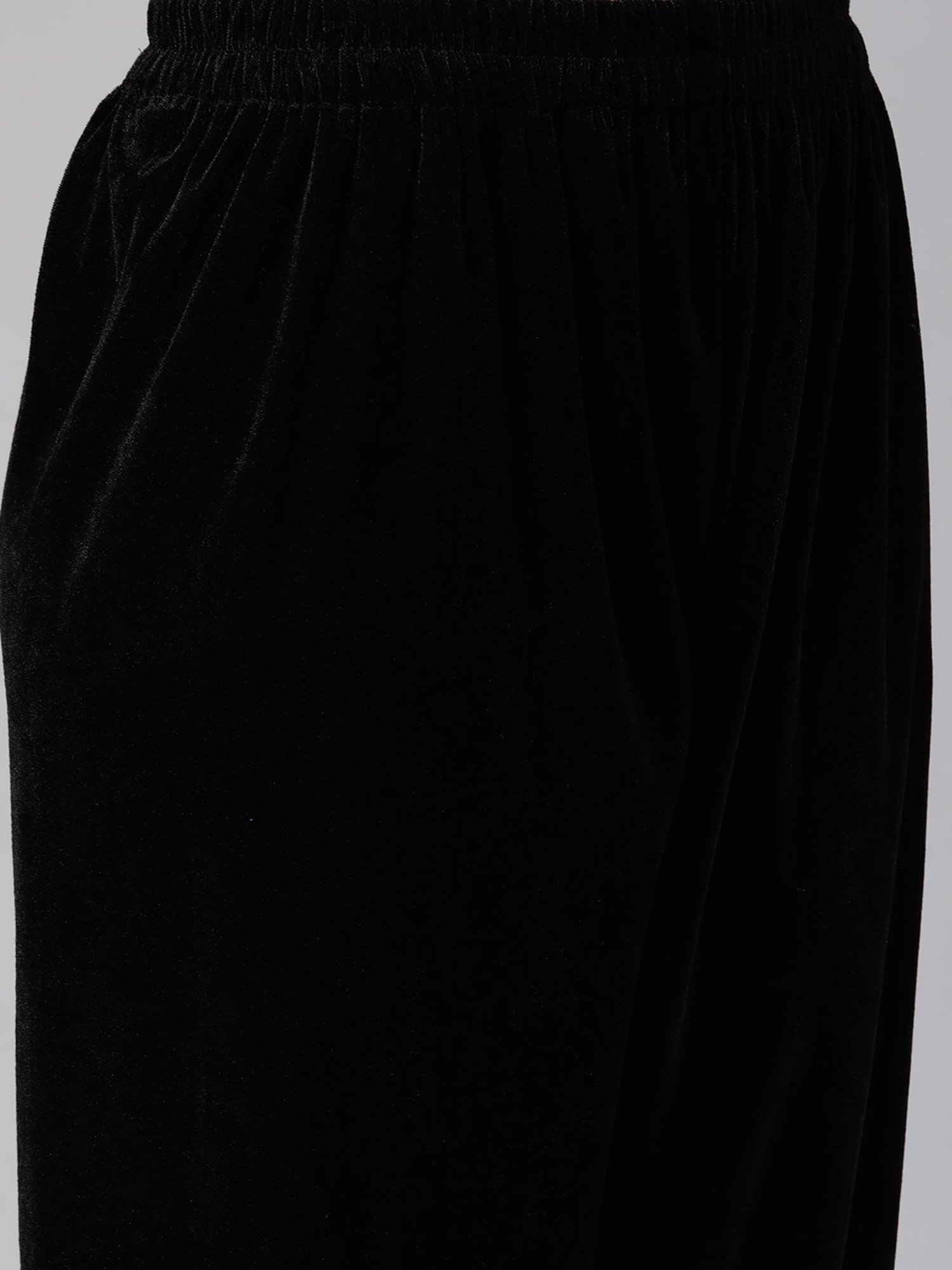 SHADES Black Kurta Pant Set