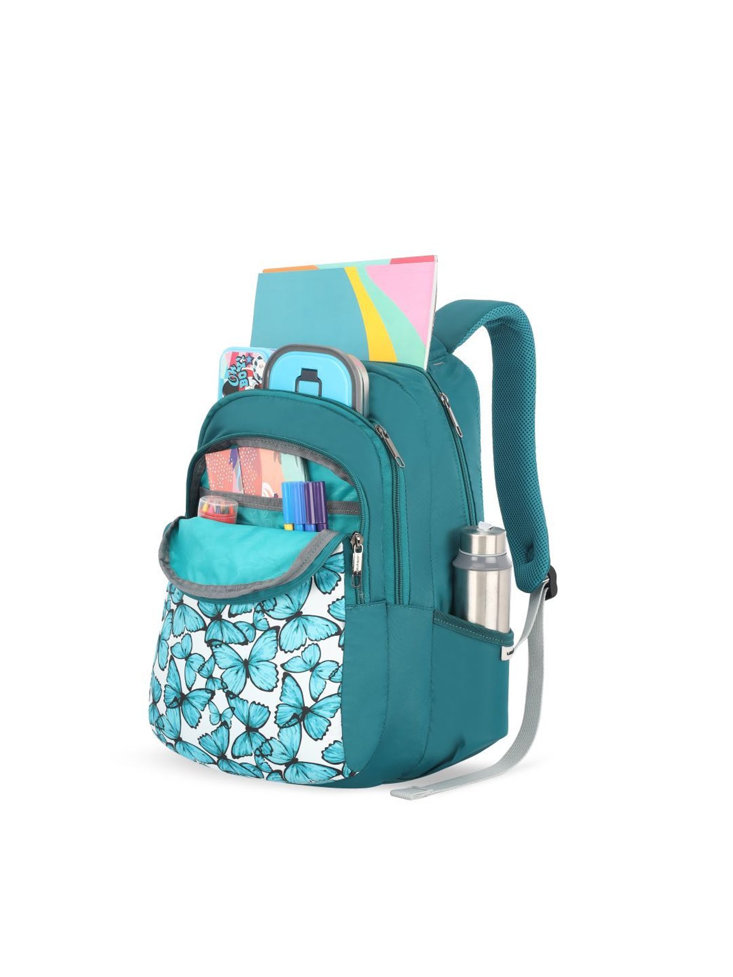 LAVIE SPORT Teal Printed Backpack