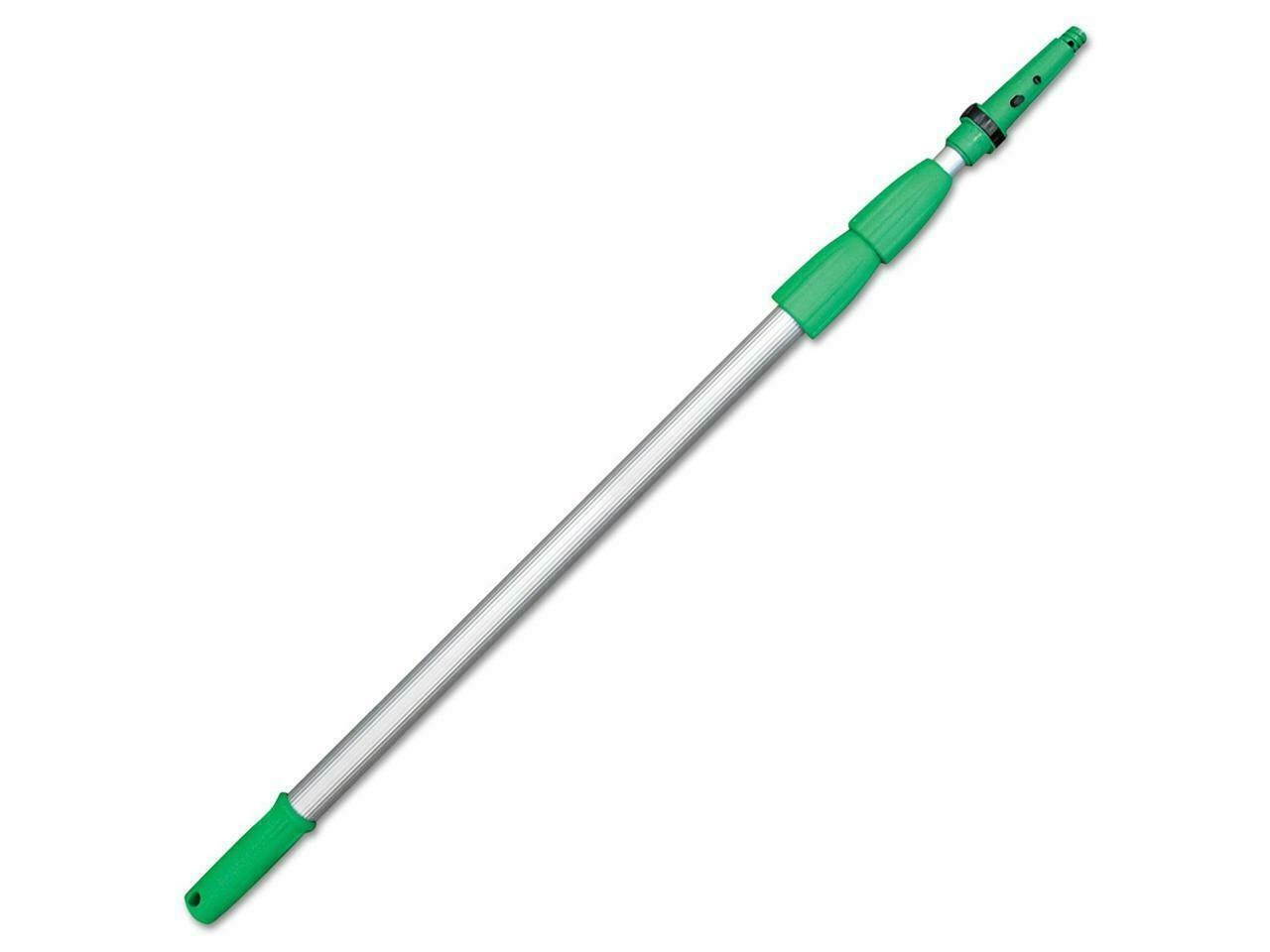 Opti-Loc Aluminum Extension Pole 20 ft Three Sections Green/Silver