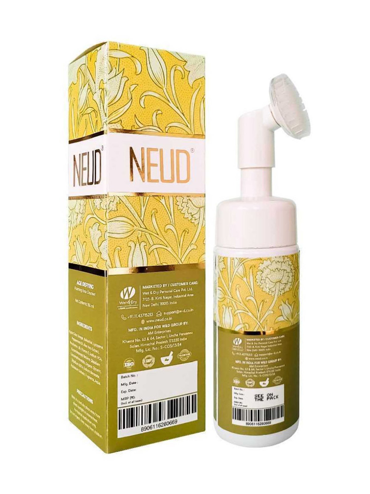 NEUD Age Defying Foaming Face Cleanser - 150 ml (Pack of 1)
