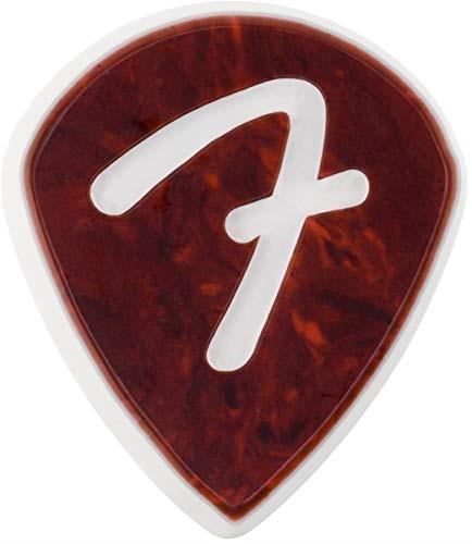 fender fgrip tortoise shell pick  551 shape  3 pack