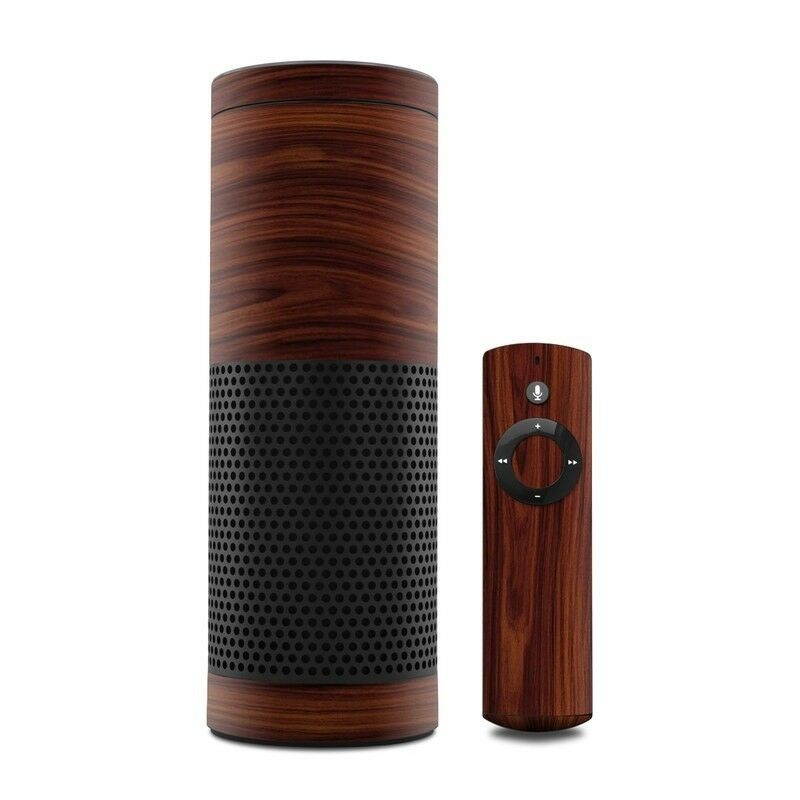 Amazon Echo Skin Kit - Dark Rosewood - Sticker Decal