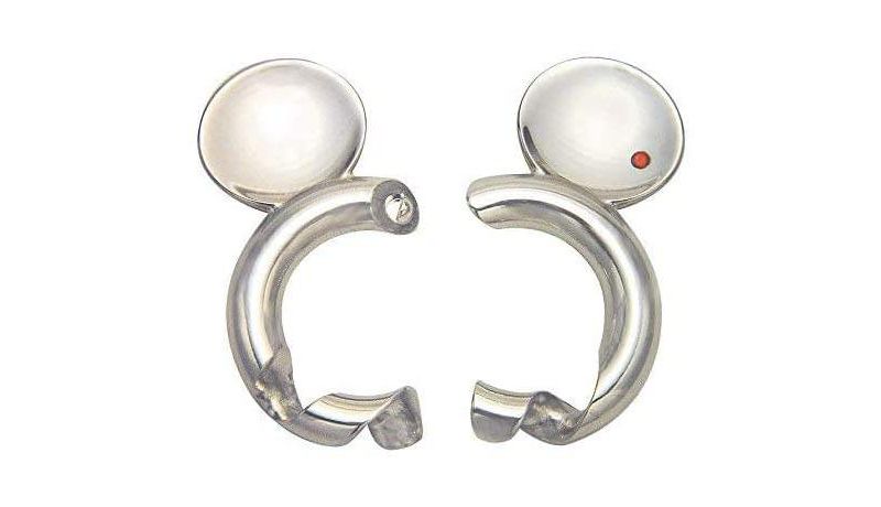 University Games Hanayama Level 1 Cast Metal Brain Teaser Puzzle | Mickey Mouse Rings