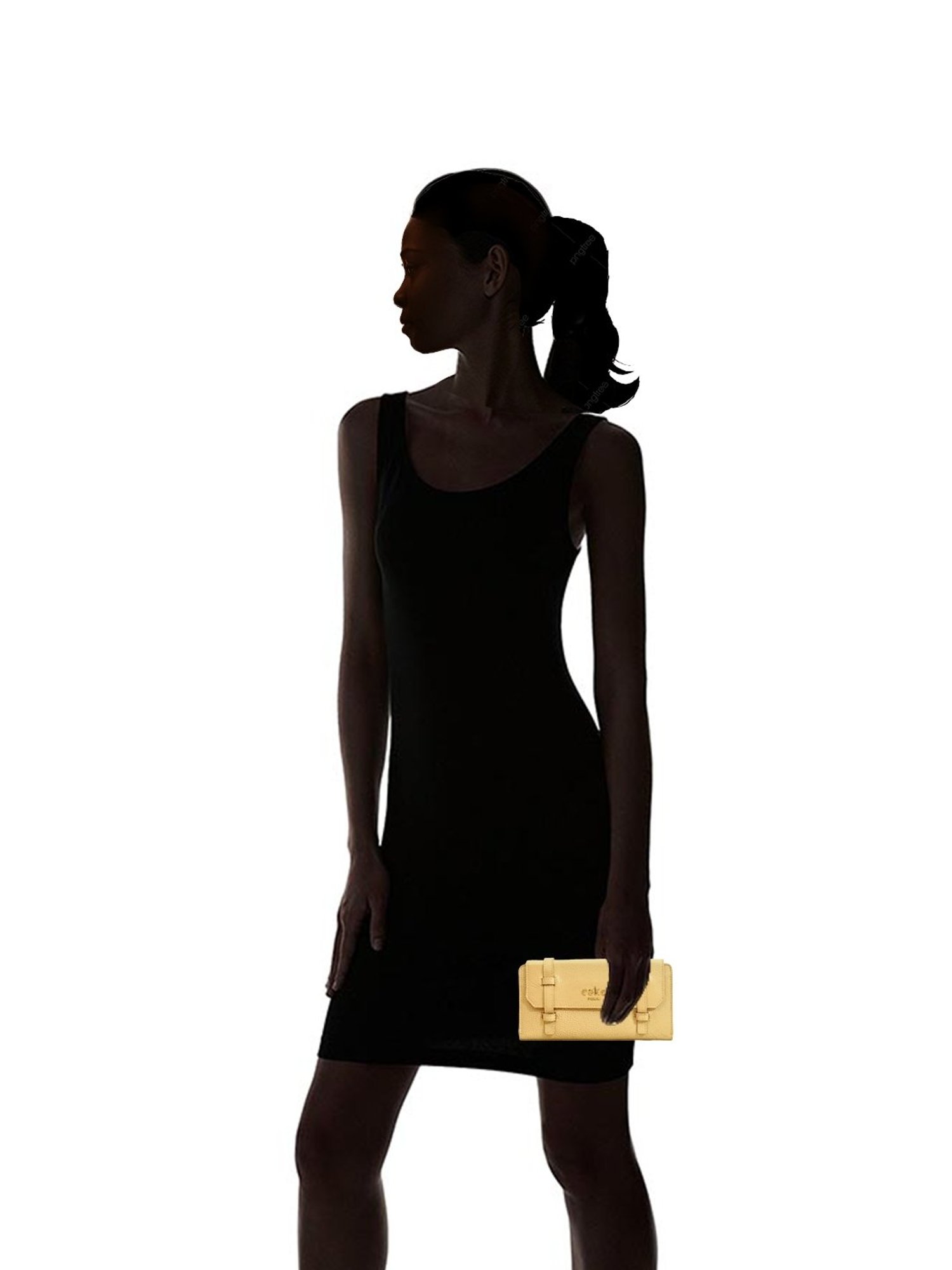 Eske Brigitte Yellow Solid Wallet for Women