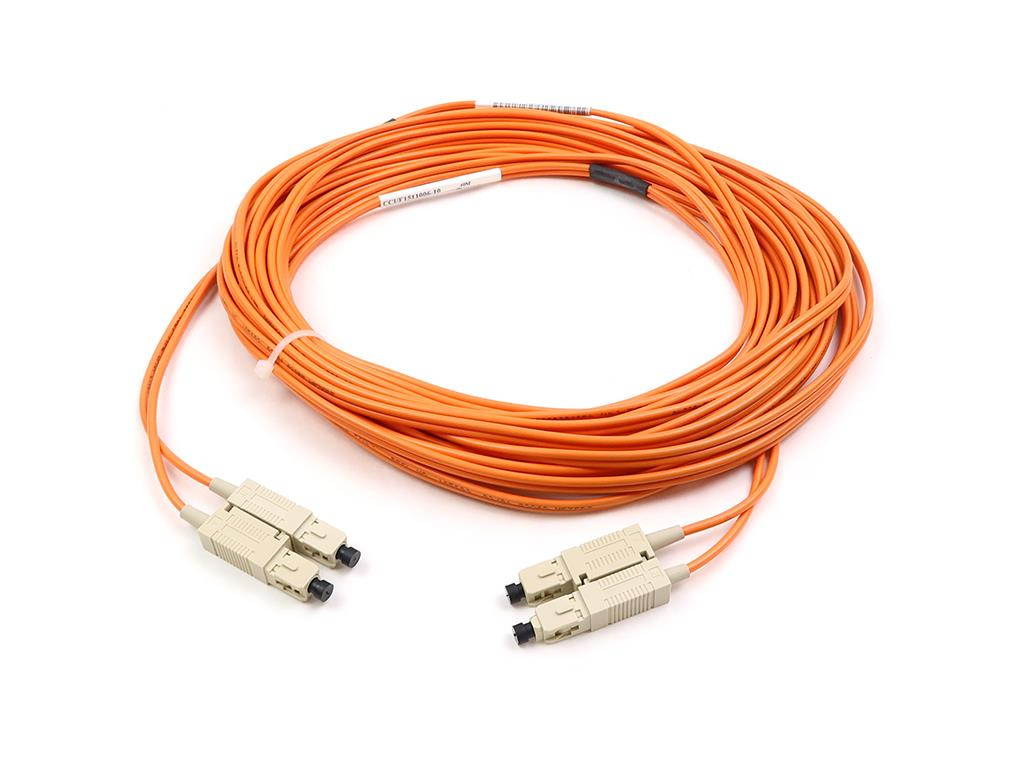 LOT OF 25 CCI 33FT Sc/Sc Multimode Duplex Fiber Optical Patch Cable F1511006-10 Network Cable Lots