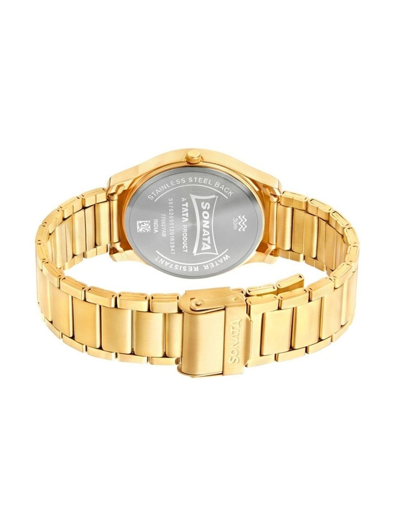 Sonata Essentials NS77082YM05W Analog Watch for Men