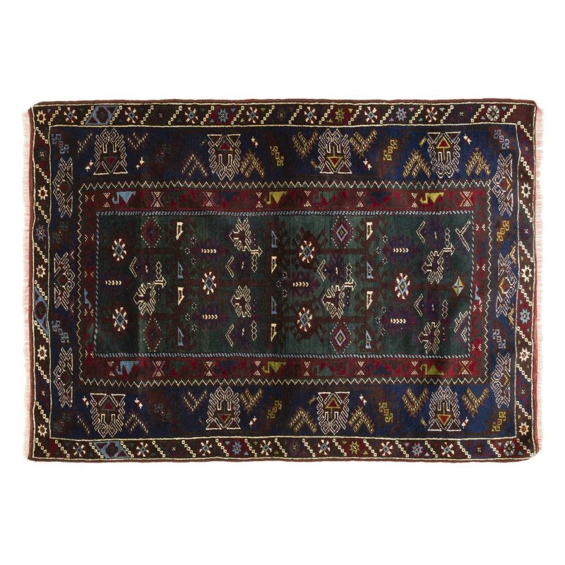 4'3"x6' Vintage One-of-a-Kind Habip Rug - Revival Rugs
