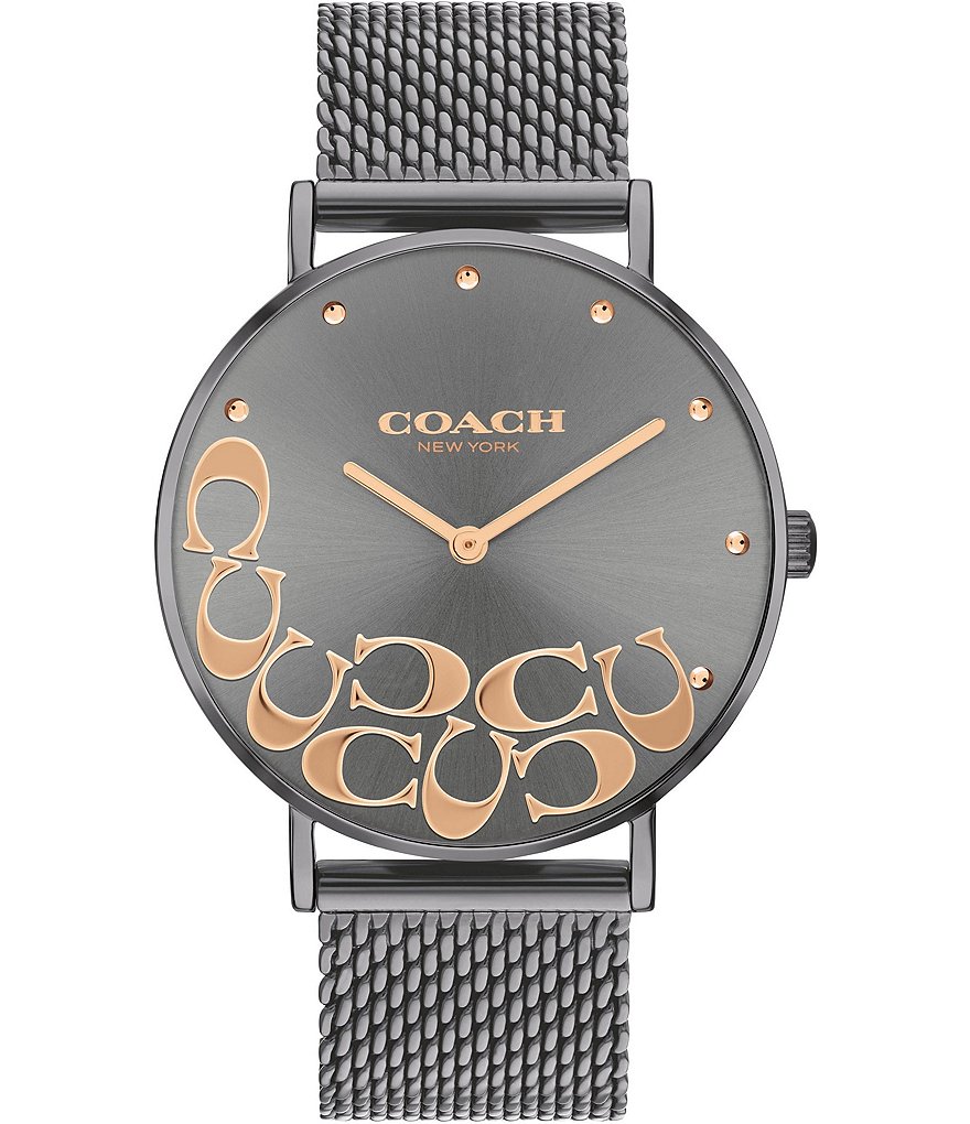 COACH Perry Mesh Bracelet Watch