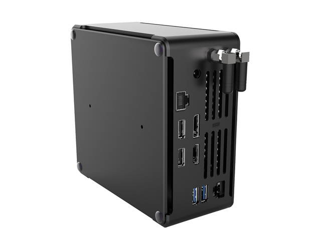 4K Mini PC,Desktop Computer,Intel Core I9 8950H,Windows 10 Pro/Linux,(Black),[HUNSN BY02],[4USB3.0/2USB2.0/2LAN/BT4.0/1DP1.2/1HDMI2.0/1TYPE-C/WiFI],(8G RAM/512G SSD)