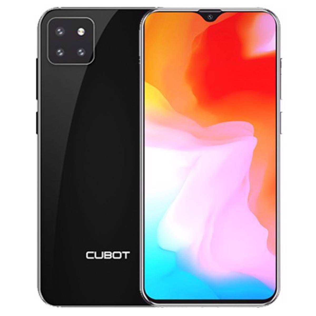 Cubot X20 Pro Dual-SIM 128GB ROM + 6GB RAM (GSM Only | No CDMA) Factory Unlocked 4G/LTE Smartphone (Black) - International Version