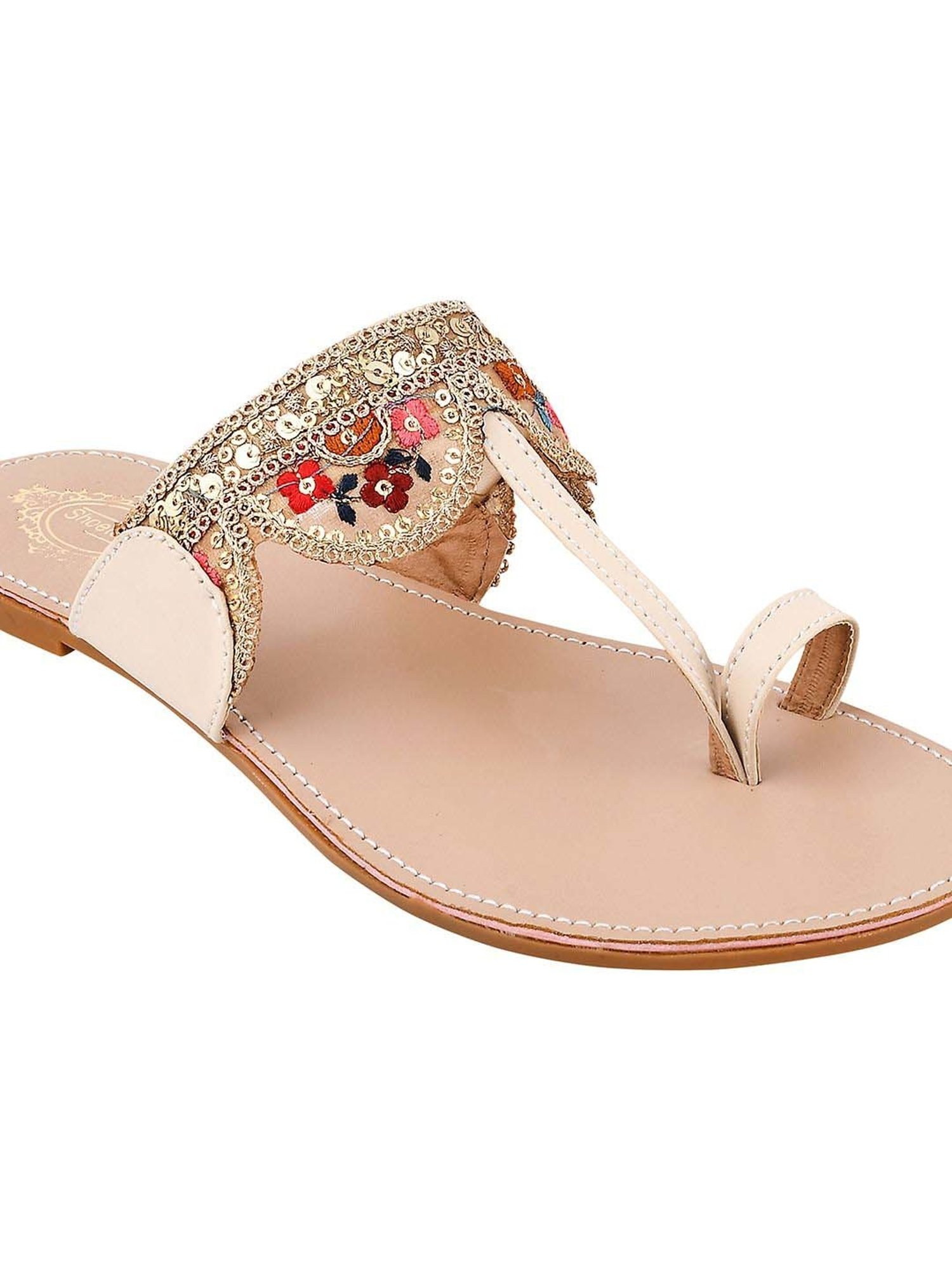 Shoetopia Kids Black Toe Ring Sandals