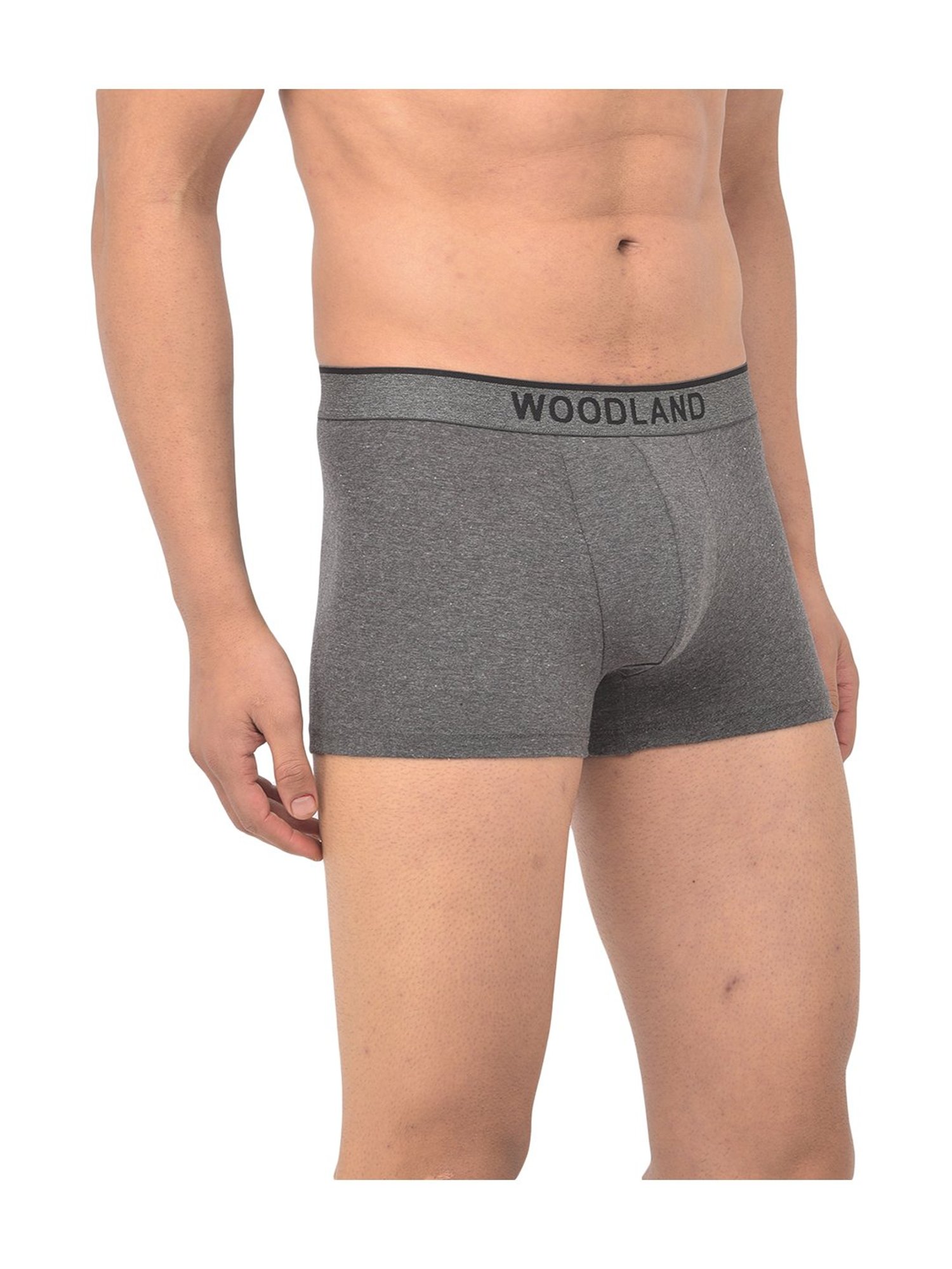 Woodland Dark Grey Solid Trunks