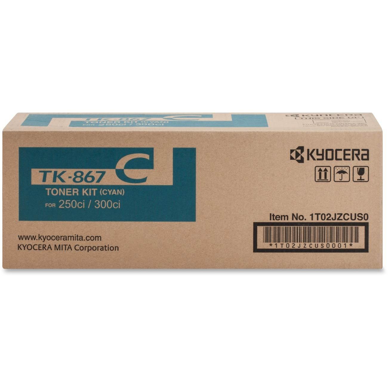 Kyocera Copystar TK867C Toner Cartridge Cyan