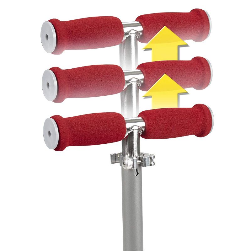 Radio Flyer 549BZ Lean 'N Glide Kids 3-Wheel Scooter with Light Up Wheels, Red