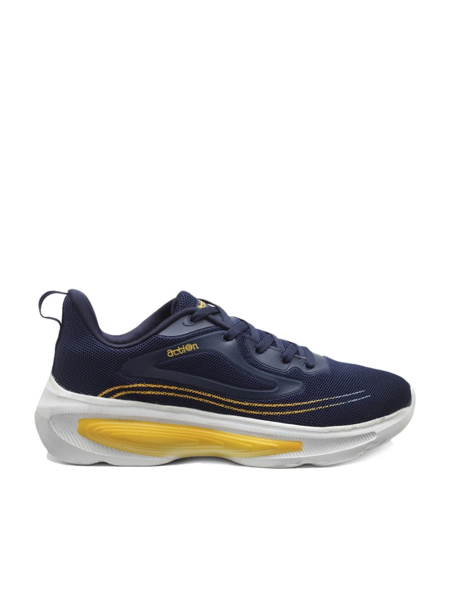 Action Men's Navy Running Shoes