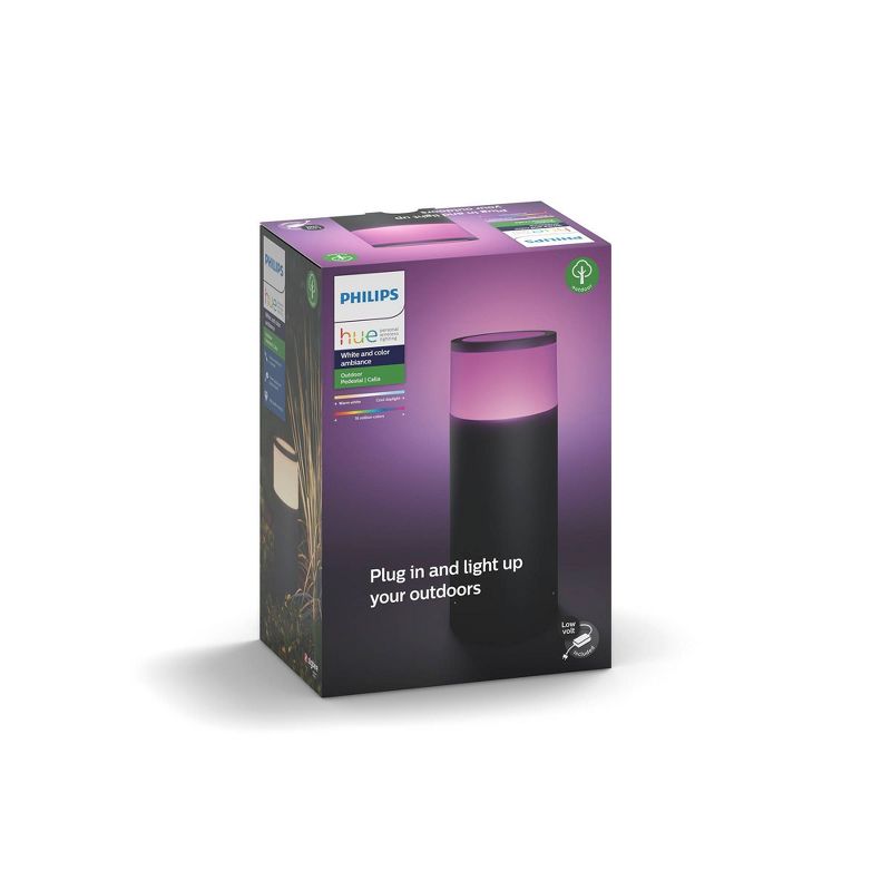 Philips Hue White & Color Ambiance Calla Outdoor Pathway LED Light Base Kit