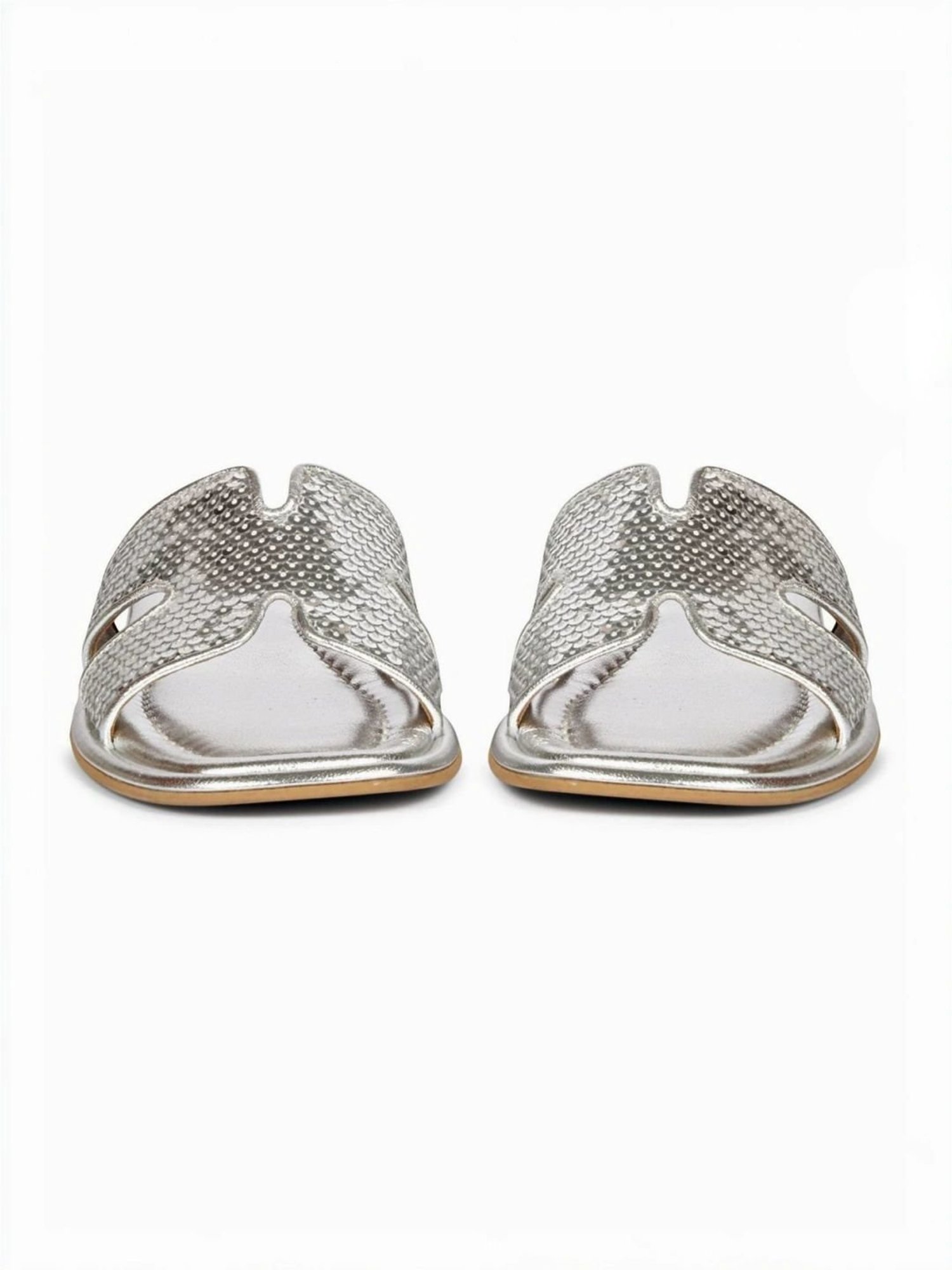 Saint G Women's Silver Casual Sandals