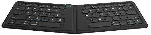 Kanex K166-1128 MultiSync Foldable Travel Bluetooth Wireless Keyboard