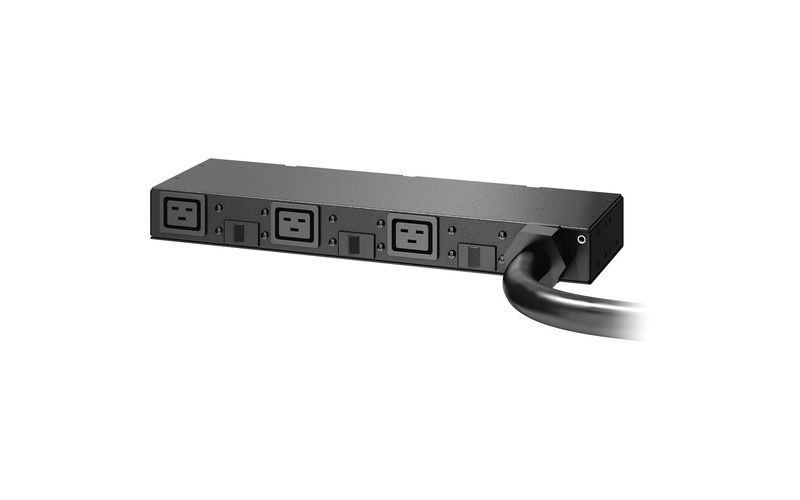 APC by Schneider Electric Basic Rack PDU AP6037A - Basic - NEMA L15-30P - 3 x IEC 60320 C19 - 230 V AC - 8600 W - 0U/1U - Rack Mount