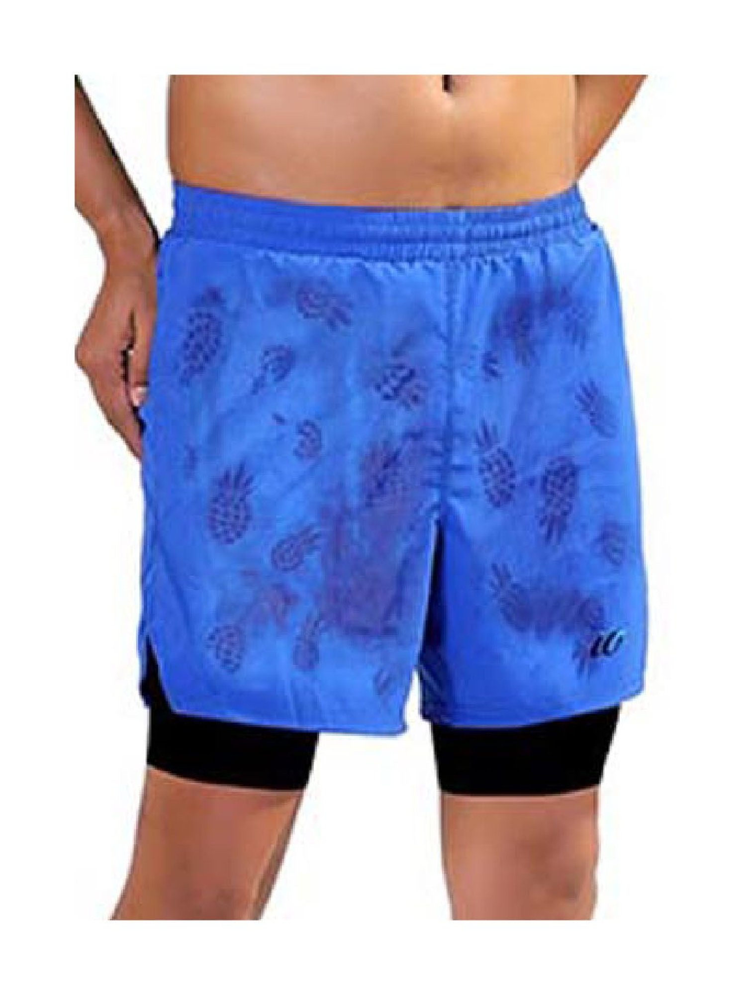 IO Blue Comfort Fit Shorts