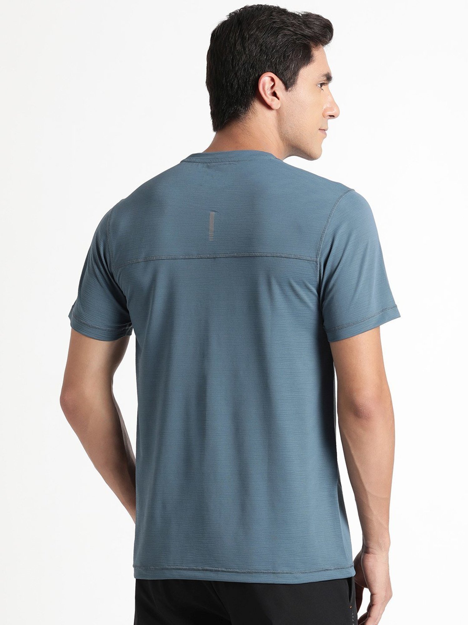 Wildcraft Blue  Regular Fit Sports T-Shirt