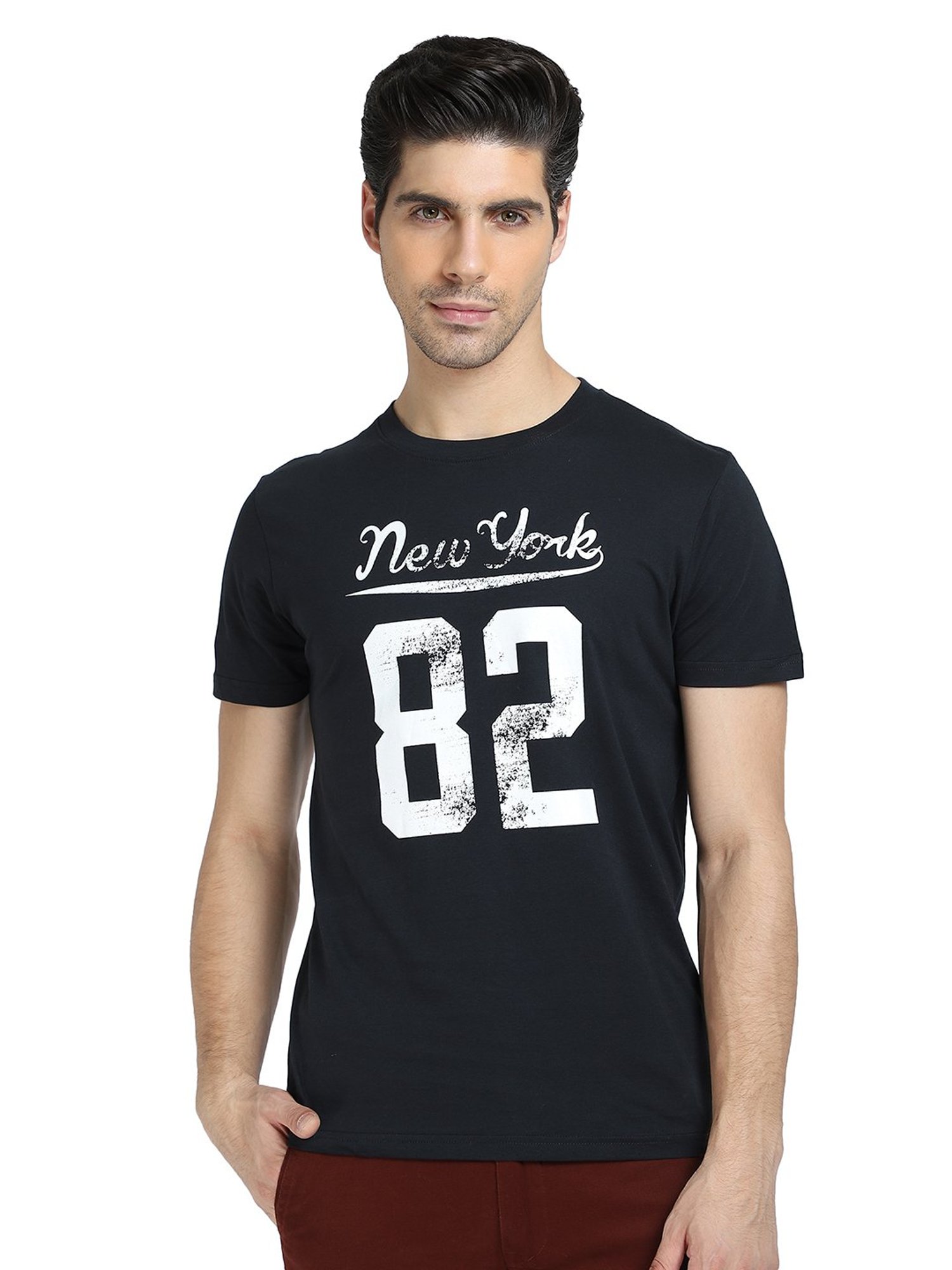 Dyca Black & Blue Crew T-Shirt - Pack of 2