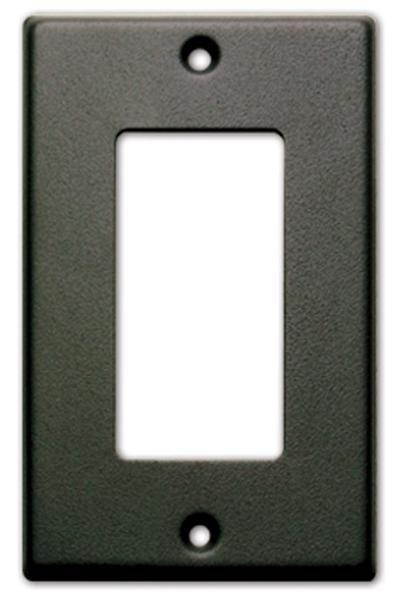 RDL CP-1B Single Cover Plate - Black