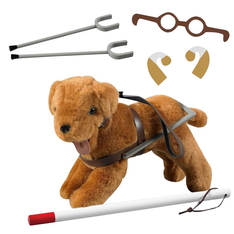 Children's Factory Diverse Abilities Equipment for Dolls, set of 4