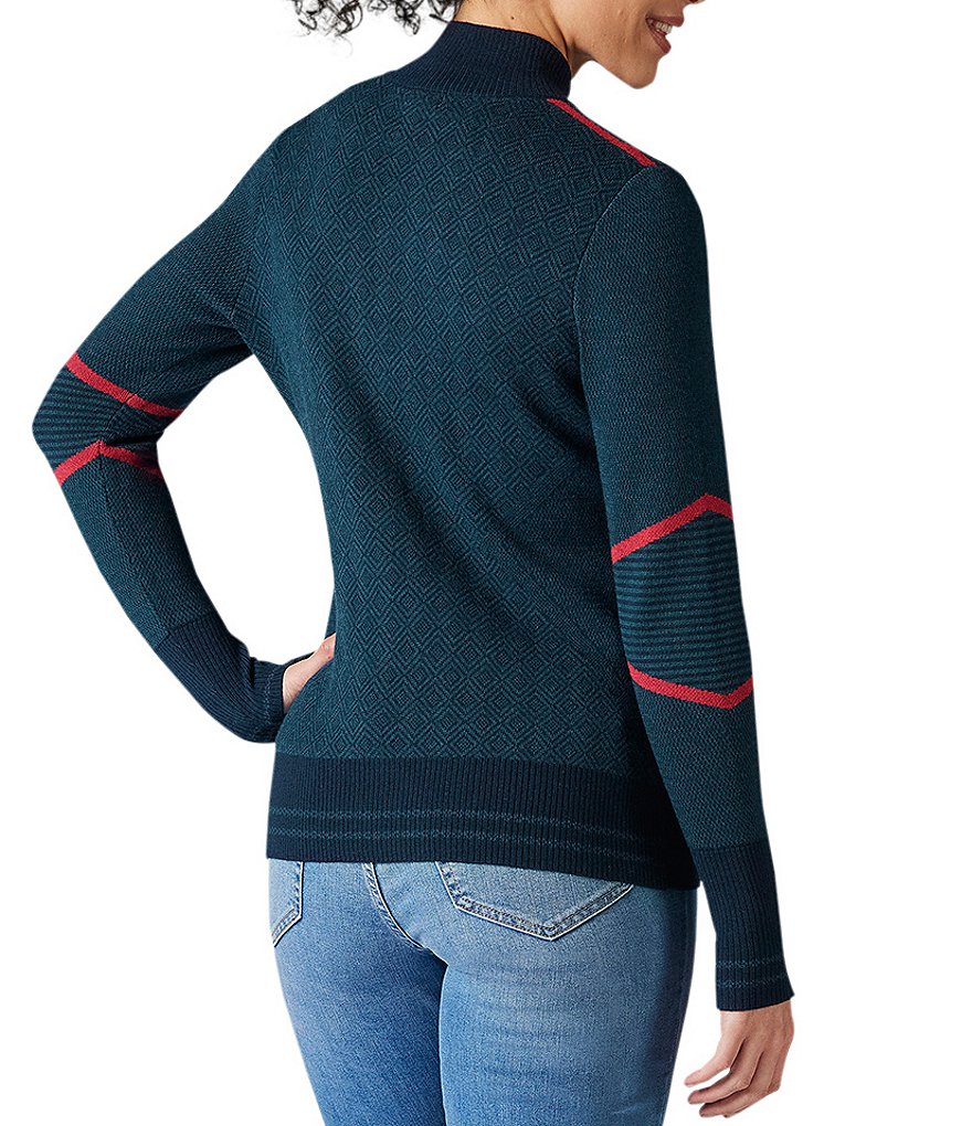 SmartWool Dacono Half Zip Mock Neck Midweight Sweater