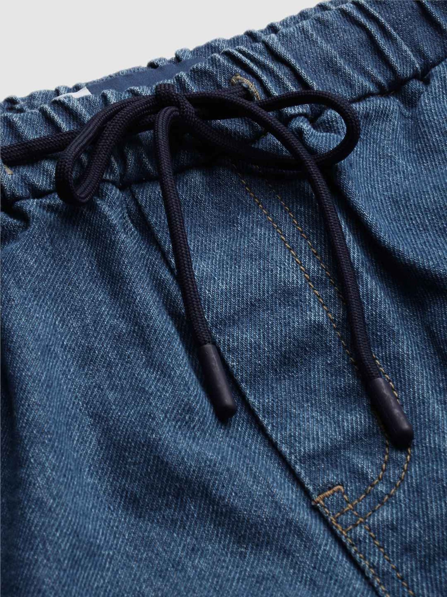 Bene Kleed Blue Cotton Regular Fit Shorts