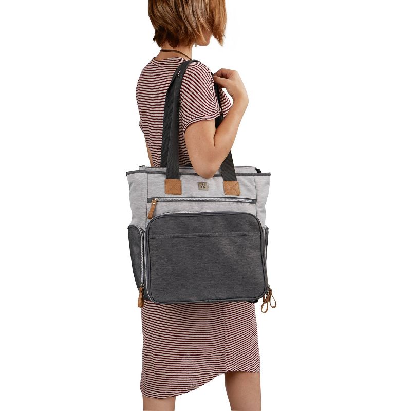 Bananafish Breast Pump Backpack - Gray