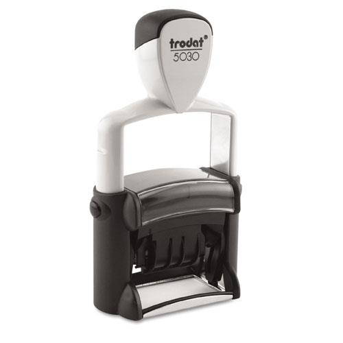 US Stamp T5030 trodat Professional Stamp  Dater  Self-Inking  Black