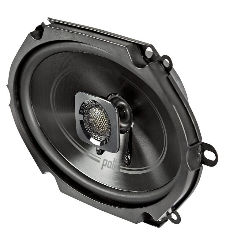 Polk 5x7" 225 Watt 2-Way Car/Boat Coaxial Stereo Audio Speakers Marine (2 Pack)