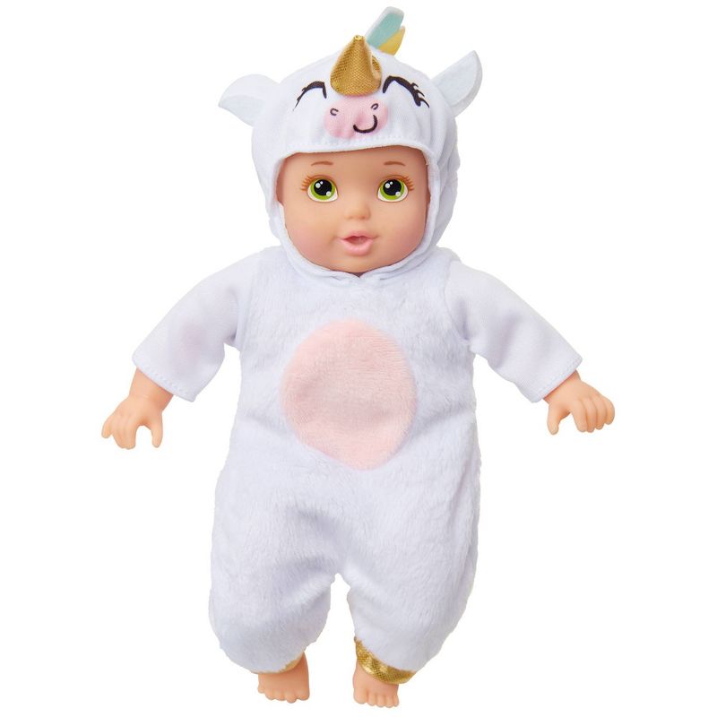 Perfectly Cute My Lil' Deluxe Baby 8" Baby Doll White Unicorn