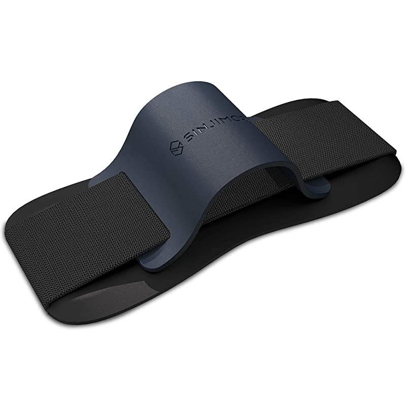 Silicone Mobile Phone Grip with Stand, Cell Phone Stand for Desk & Secure iPhone Holder Strap for All Smartphone. Sinji Grip Silicone Midnight Blue