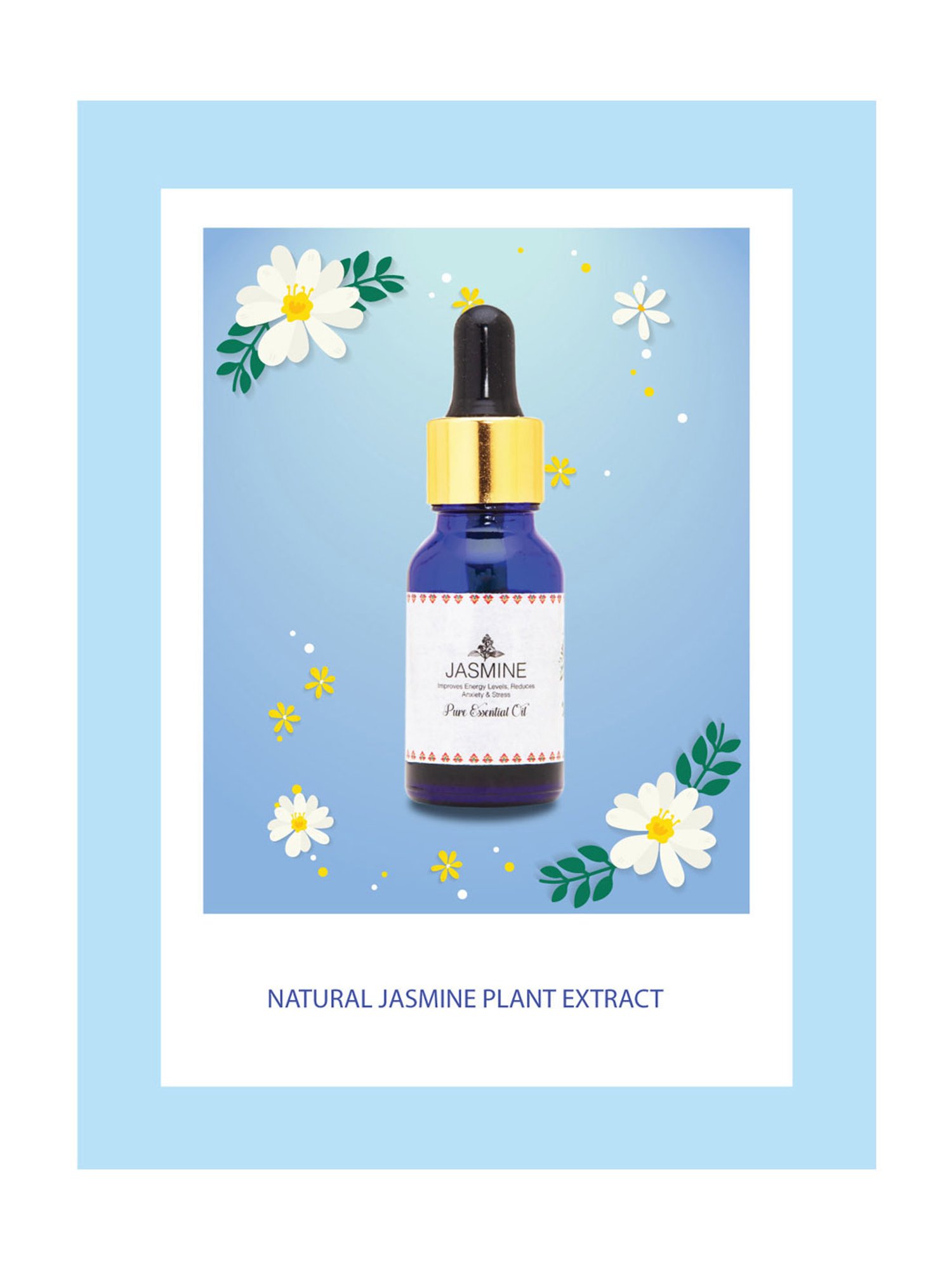 Holistic Healings By Shaveta Jasmine Essential Oil - 15 ml