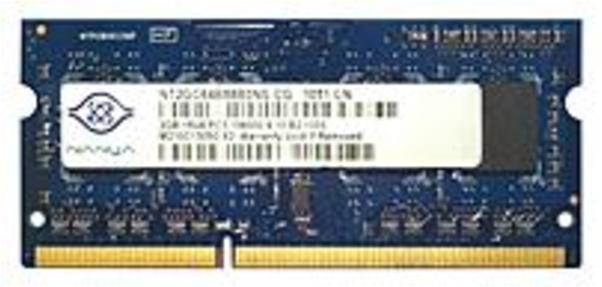 NANYANanya Nt2Gc64B88B0Ns-Cg Nanya  2Gb 204P Pc310600 Cl9 8C 256X8 Ddr31333 1Rx8 1.5V Sodimm Memory Module