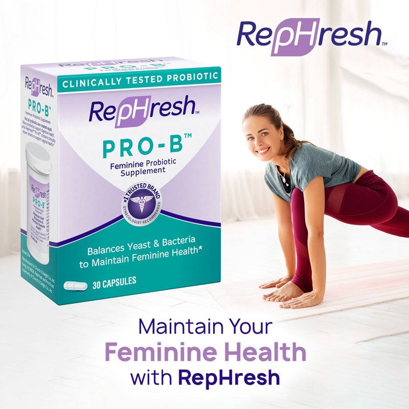RepHresh Pro-B Probiotic Supplement for Women - 30ct