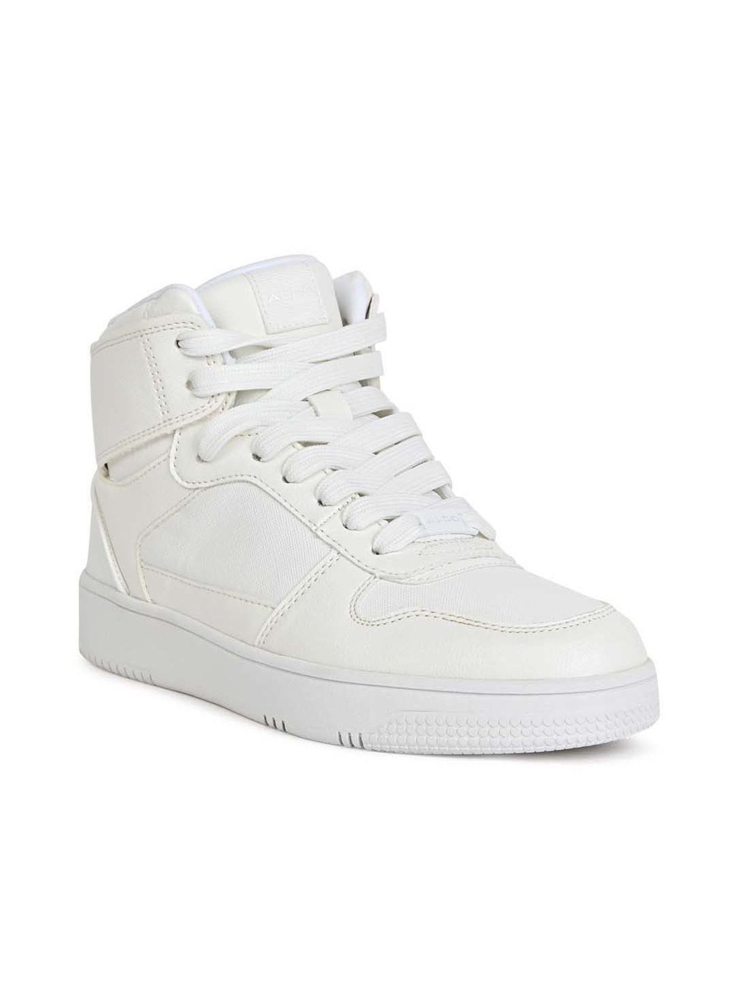 Aldo Women's White Ankle High Sneakers